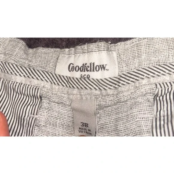 Goodfellow Mens Liden Light Gray Casual Shorts Size 38 10” Inseam Target Active - Picture 8 of 12